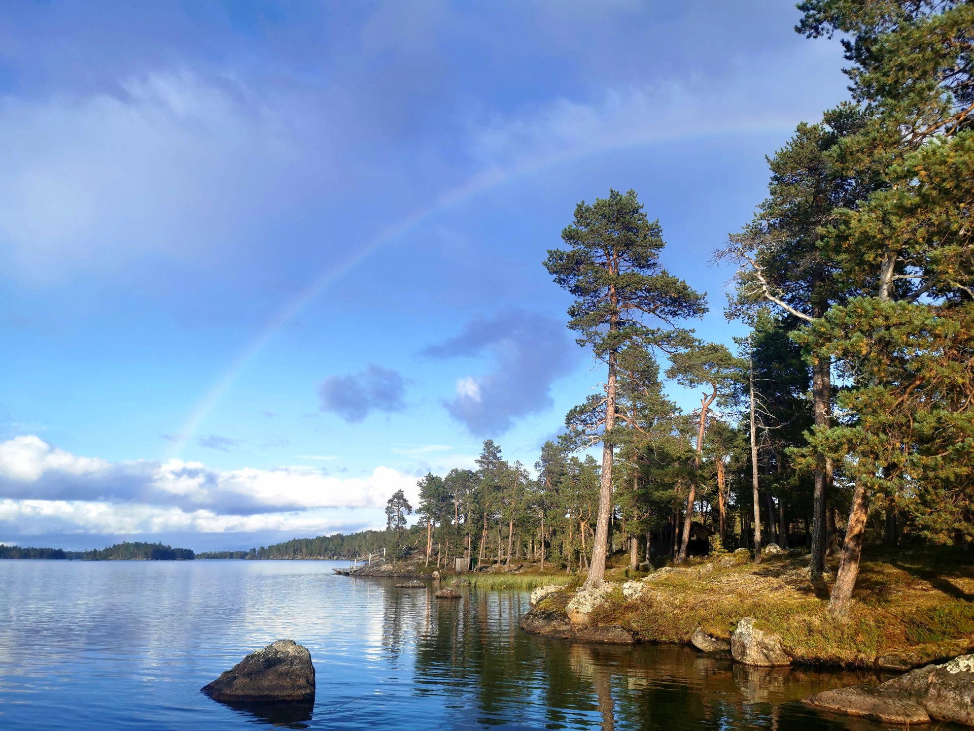 Summertime in Lake Inari Lapland