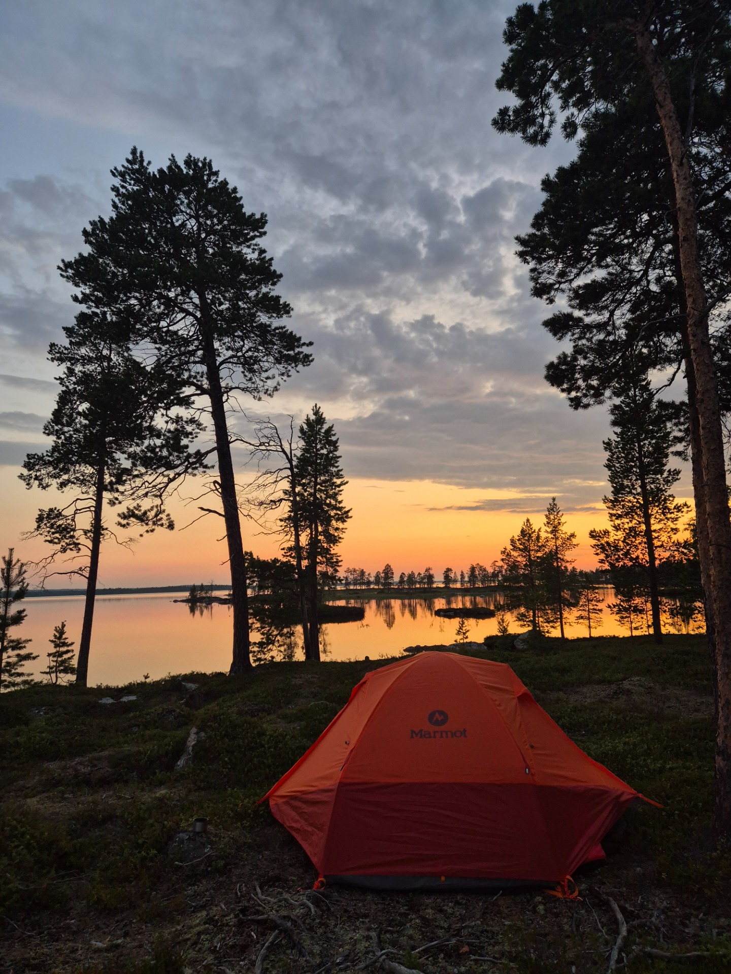 Stay overnight in a tent